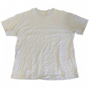 White cotton t-shirt